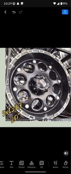 Brand New 20" Ballistic Custom Off-Road Wheels (5x139.7) in Phoenix! 🔥 ​Upgrade your truck or SUV with these tough and rugged Ballistic Off-Road whee