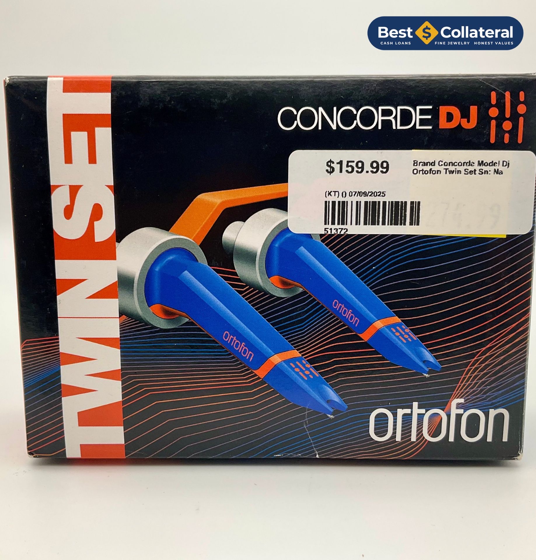 Ortofon Concorde DJ Cartridge Twin Pack