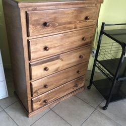 Cajonera Nueva De Madera De Pino