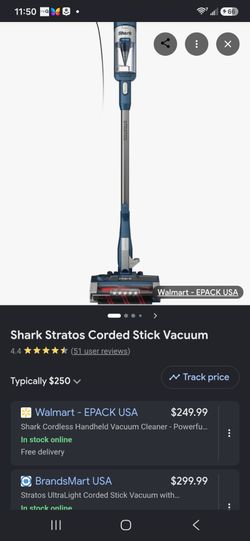 Shark stratos stick vacuum brand new