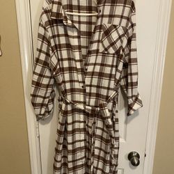 Plaid Dress