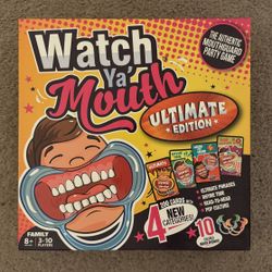Watch Ya Mouth Party/Family Fun Game