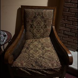 Solid Wood Accent Chairs (Set of 2) – $300