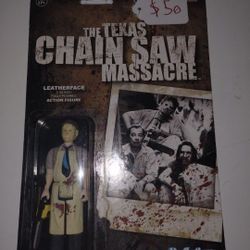 Texas Chainsaw Massacre Leatherface Reaction Horror Halloween Action Figure 