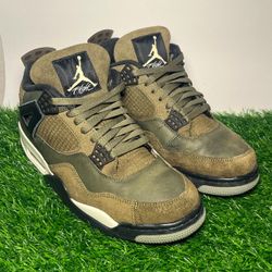 Size 11 - Jordan 4 Green Olive FB9927-200