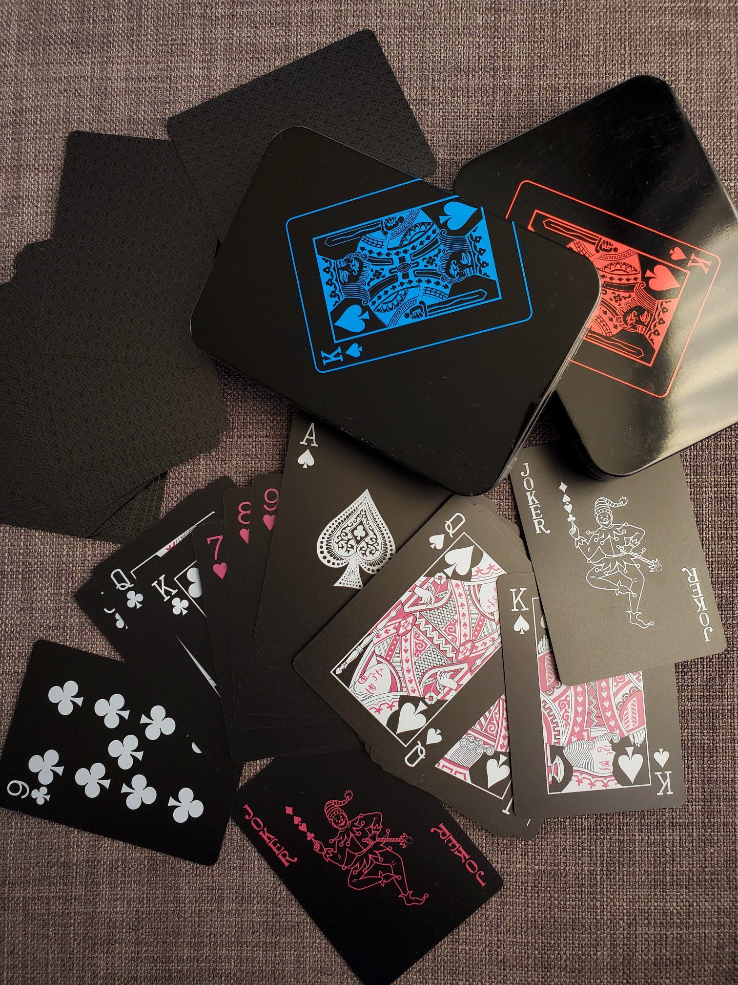 PVC Waterproof Poker Cards x 2