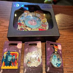Disney Muppets Haunted Mansion Pin Set Jumbo LE 3000, 3 Pins LE 5000