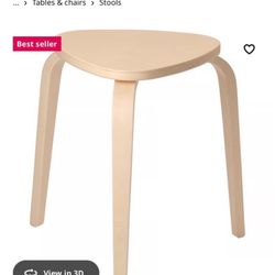 IKEA Wood Table Or Stool selling 2 Accepting Offers