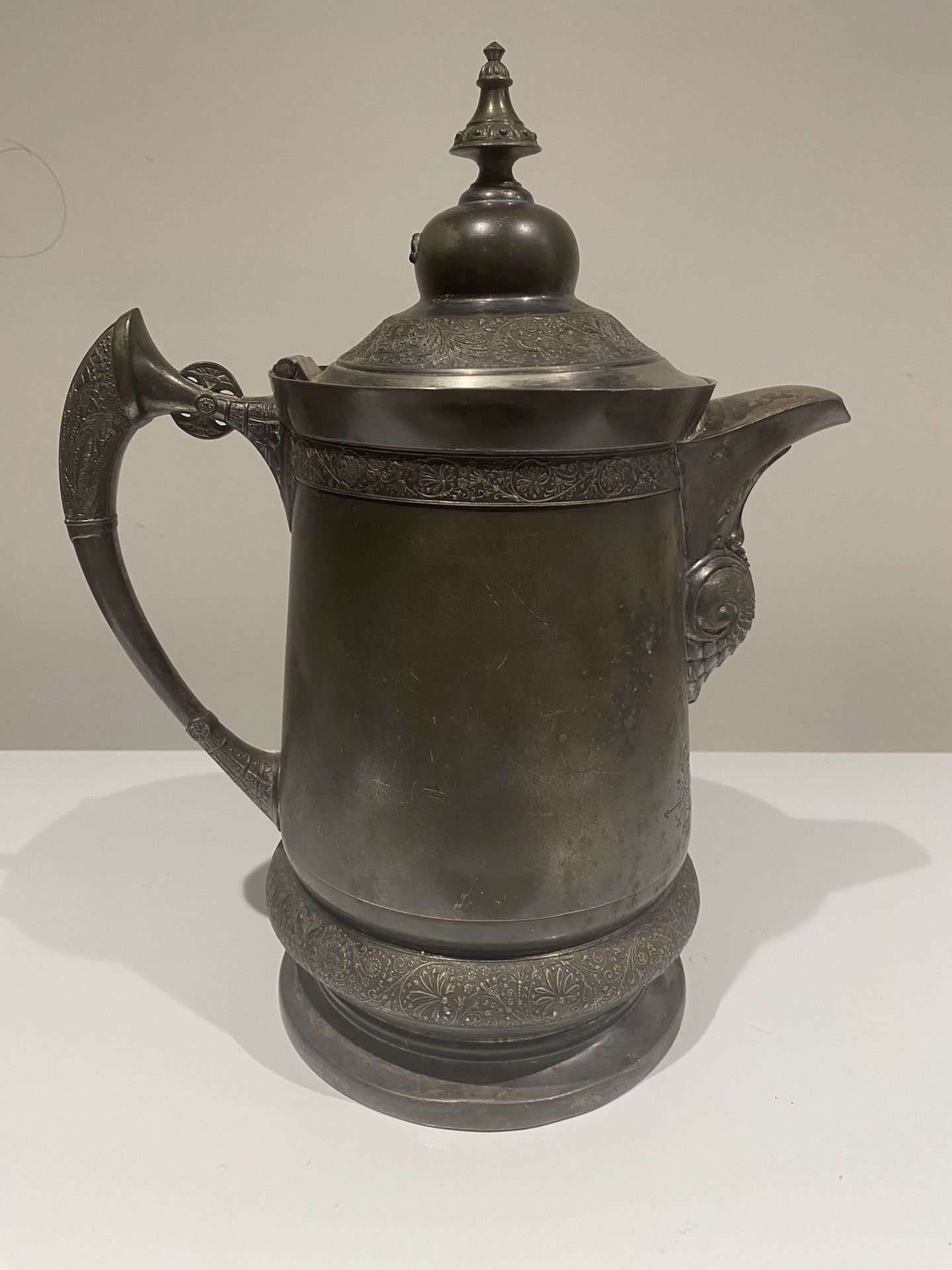 Quadruple Plated Water Pitcher