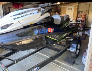 2014 Kawasaki Ultra 310X Supercharged Jet Ski + Trailer – $10,000 OBO