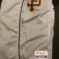 San Francisco Giants Joe Panik #12 Majestic Authentic Jersey – Size 44