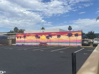 Hand Painted Mural