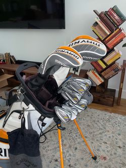 Left handed Golf set with bag