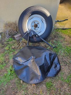 K5 Blazer Spare Tire And Bracket