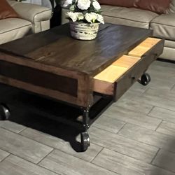 Wooden Coffee Table 