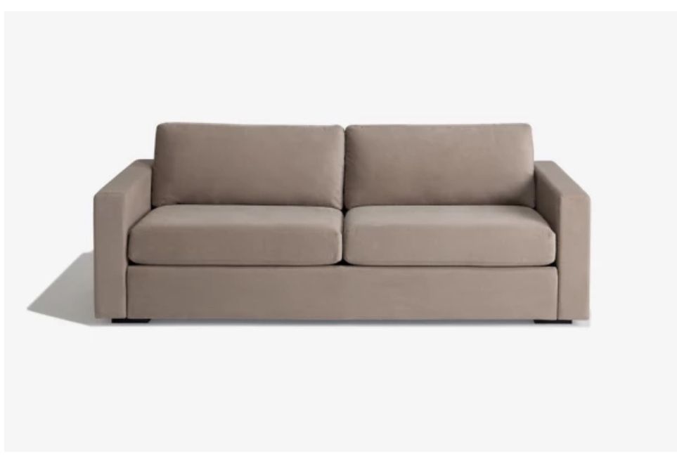Lovesac EverCouch 2-Cushion Sofa – Velvet Cover – Great Condition – $600 OBO