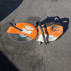 Stihl concrete cut-off saw.