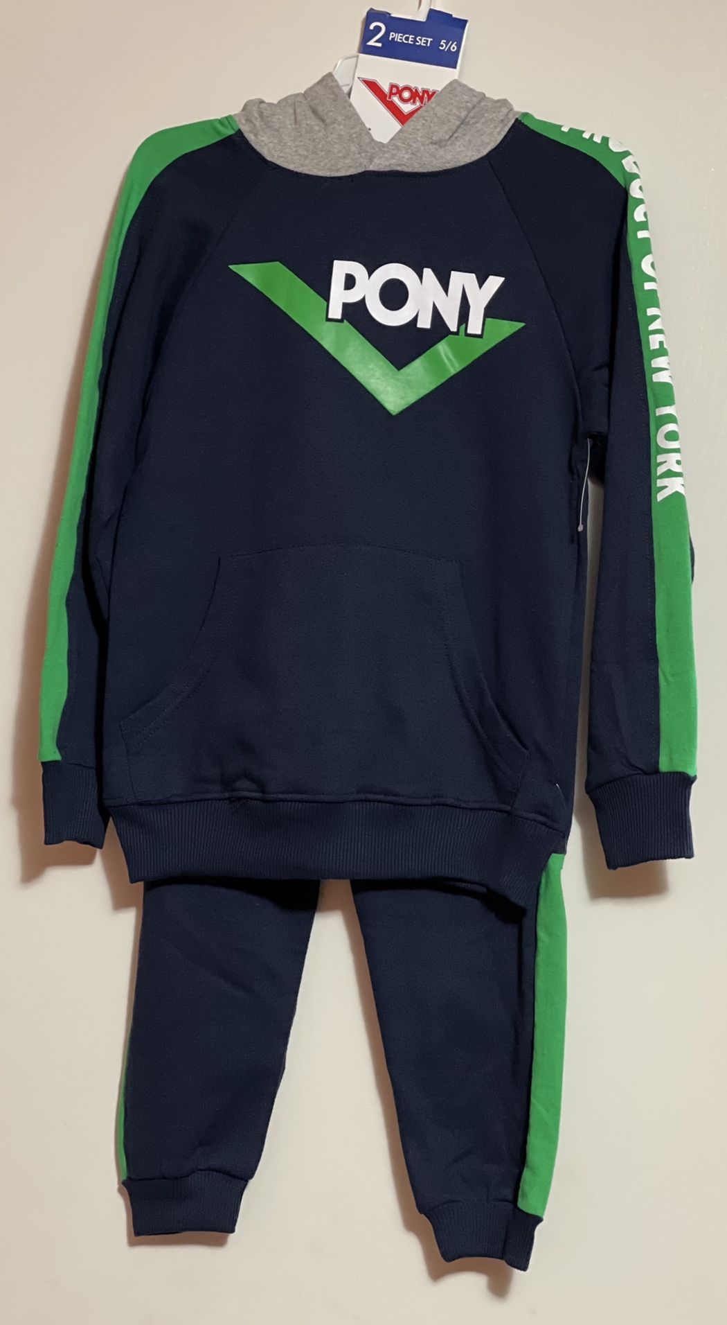 Pony 2-Pc. Boys’ Hoodie & Pant