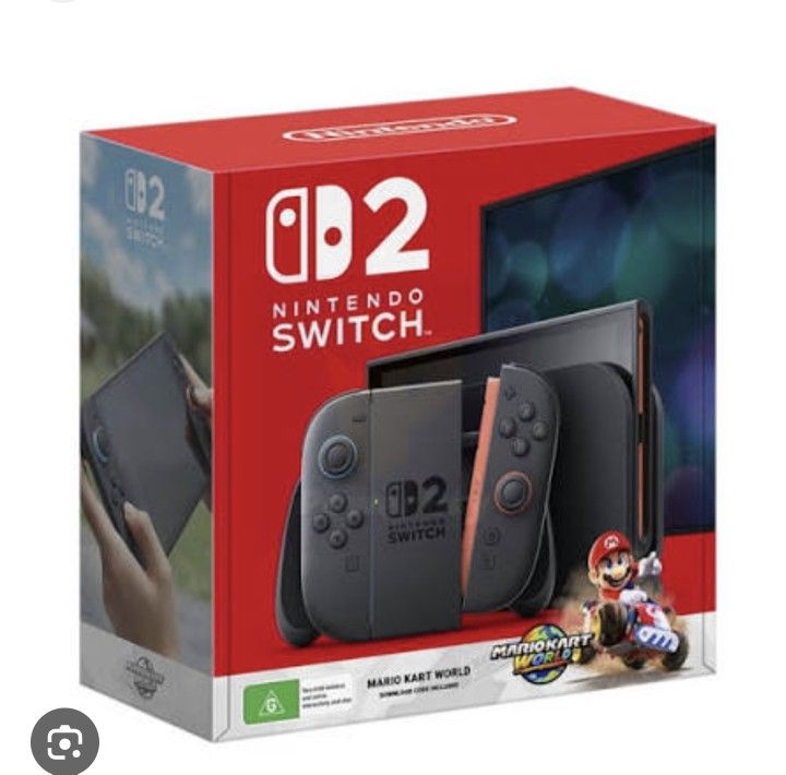Switch 2 With Games And Accessories 