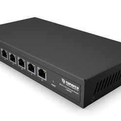 2.5GB Switch (8 Port) for Ethernet Network - High Speed 10M/100M/1G/2.5G Gigabit (802.3bz) - Unmanaged Plug & Play Fanless LAN Splitter - Metal Case -