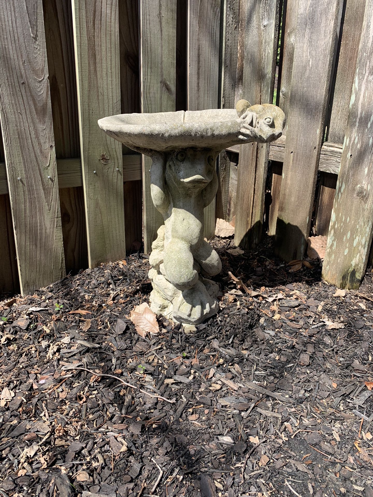 Bird Bath 22 inches high