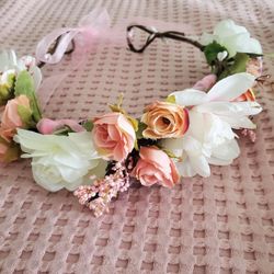 flower girl crown