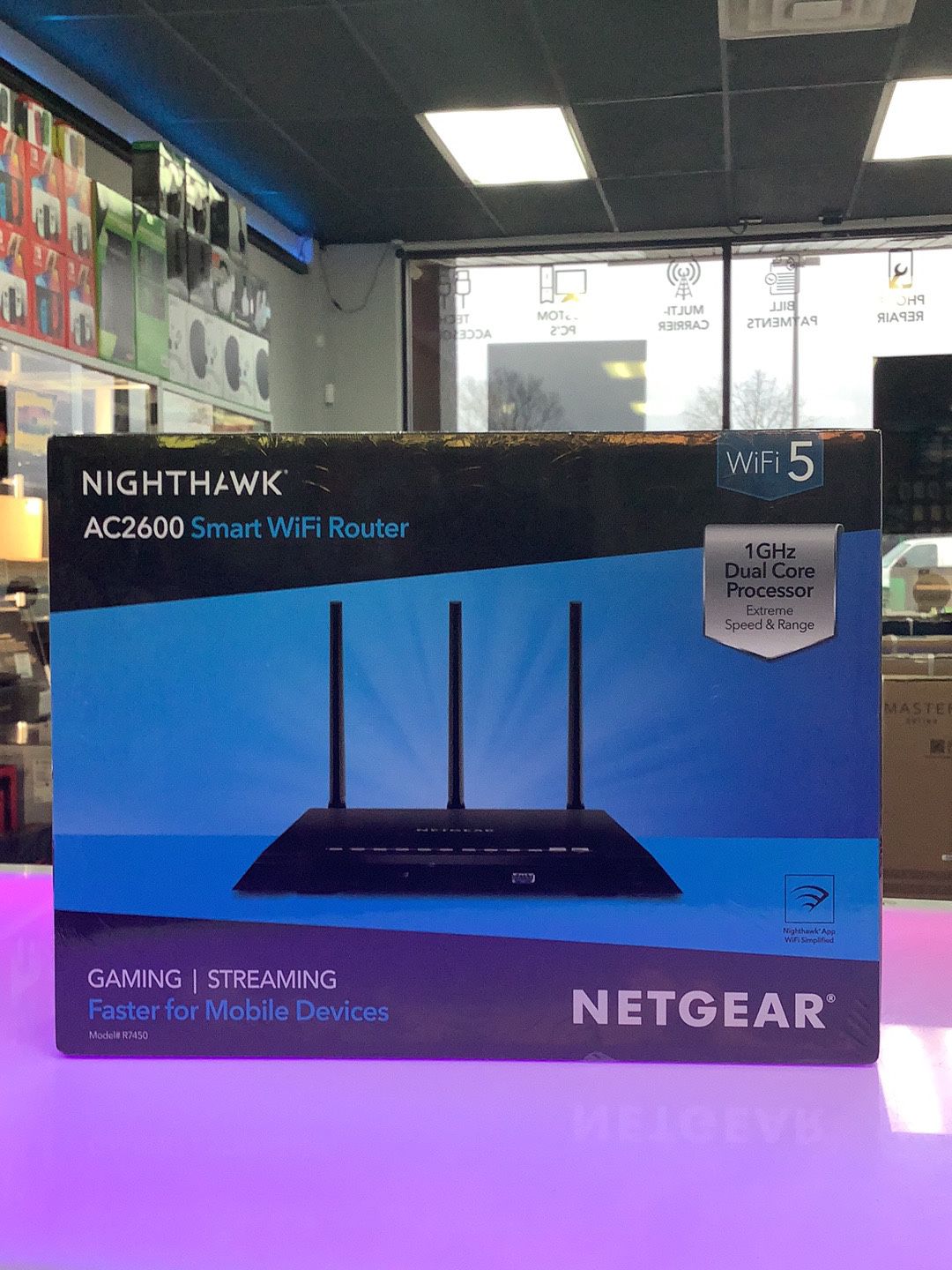 NetGear NightHawk R7450 AC2600 Smart WiFi Router - Brand New