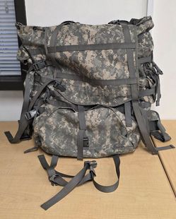 Complete USGI MOLLE II Large Rucksack with Waist Pack Set - ACU/UCP Camo