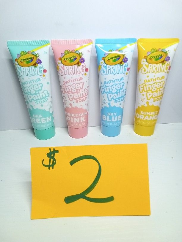 Crayola Bathtub Finger Paints
