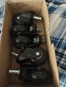 Set Of 5 Caster Wheels 40 Gets All 5