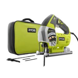 RYOBI 6.1 Amp Corded Variable Speed Orbital Jig Saw with SPEEDMATCH Technology