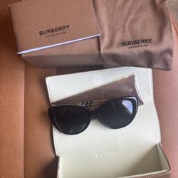 Burberry Cat Eye Sunglasses – Authentic – Complete Set