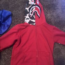 Red Bape Hoodie 50$