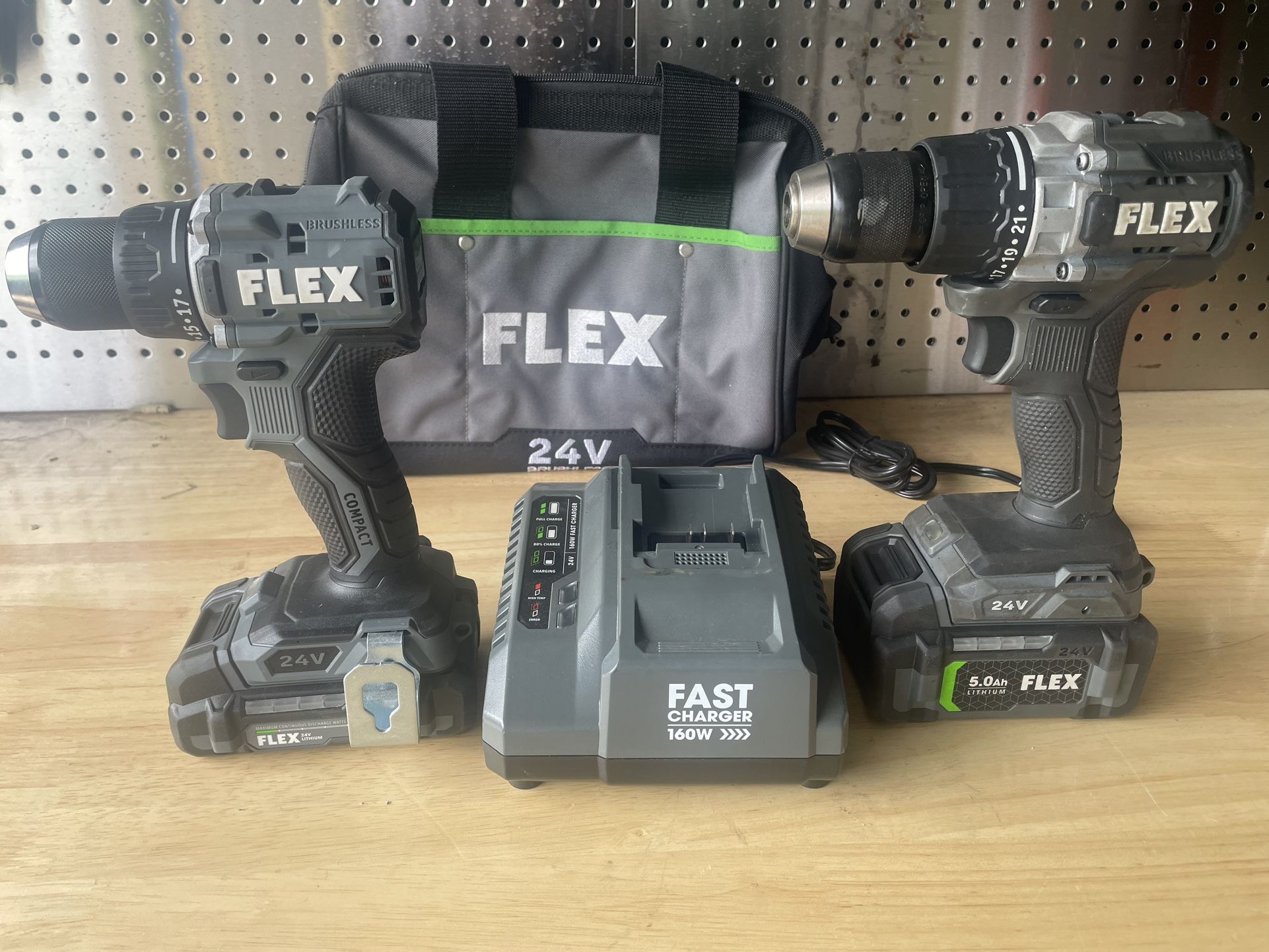 Flex Regular And Mini Drill Set