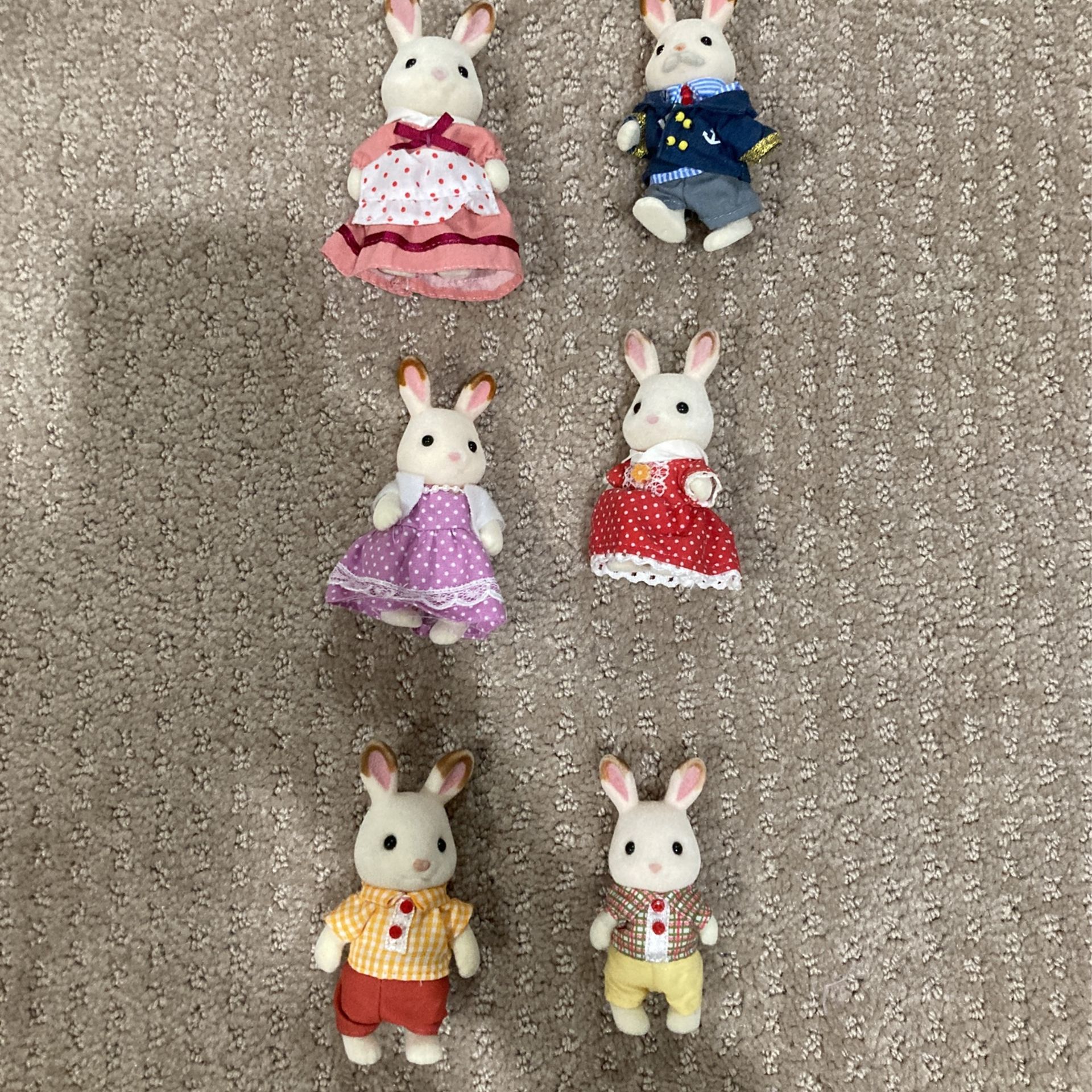 Calico Critters Rabbit Family Set