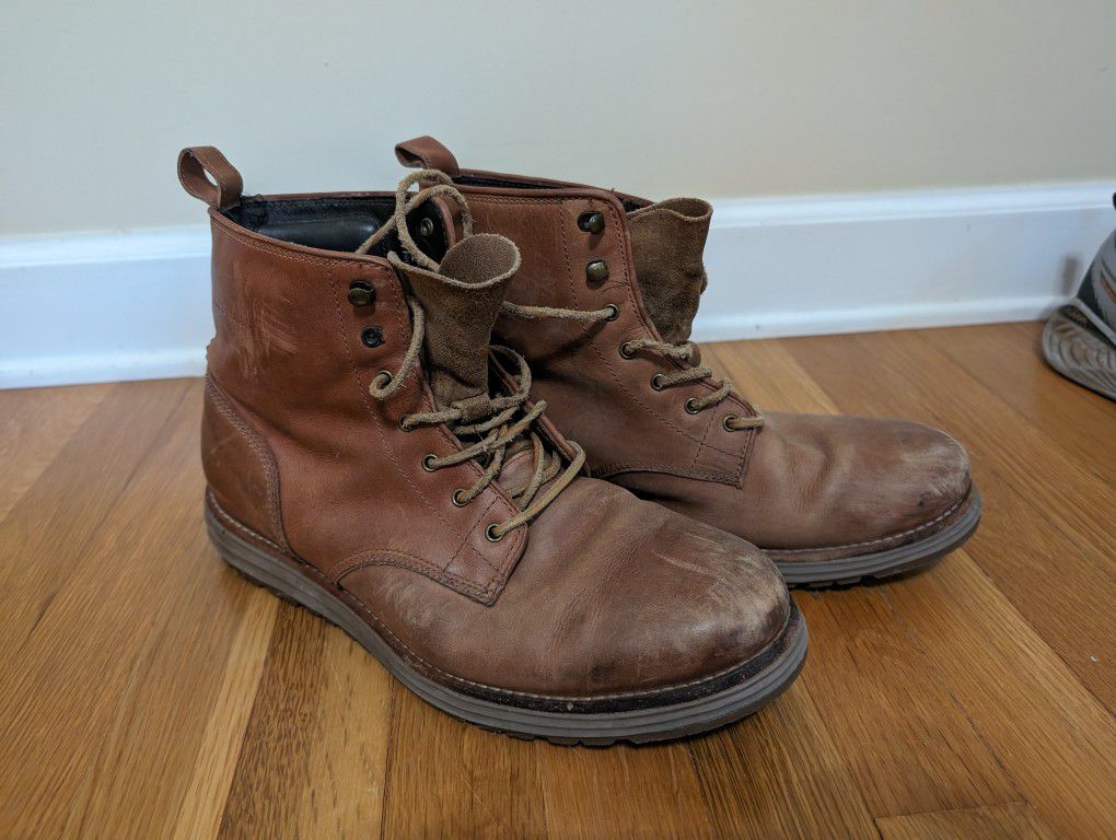 Cole Hann Leather Boots - Mens 9