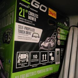 Ego 21inch Cordless  Lawn Mower