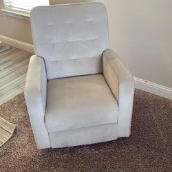 Cream Recliner