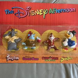 The Disney Afternoon Vintage Figure Set - Kellogg’s Cereal Set