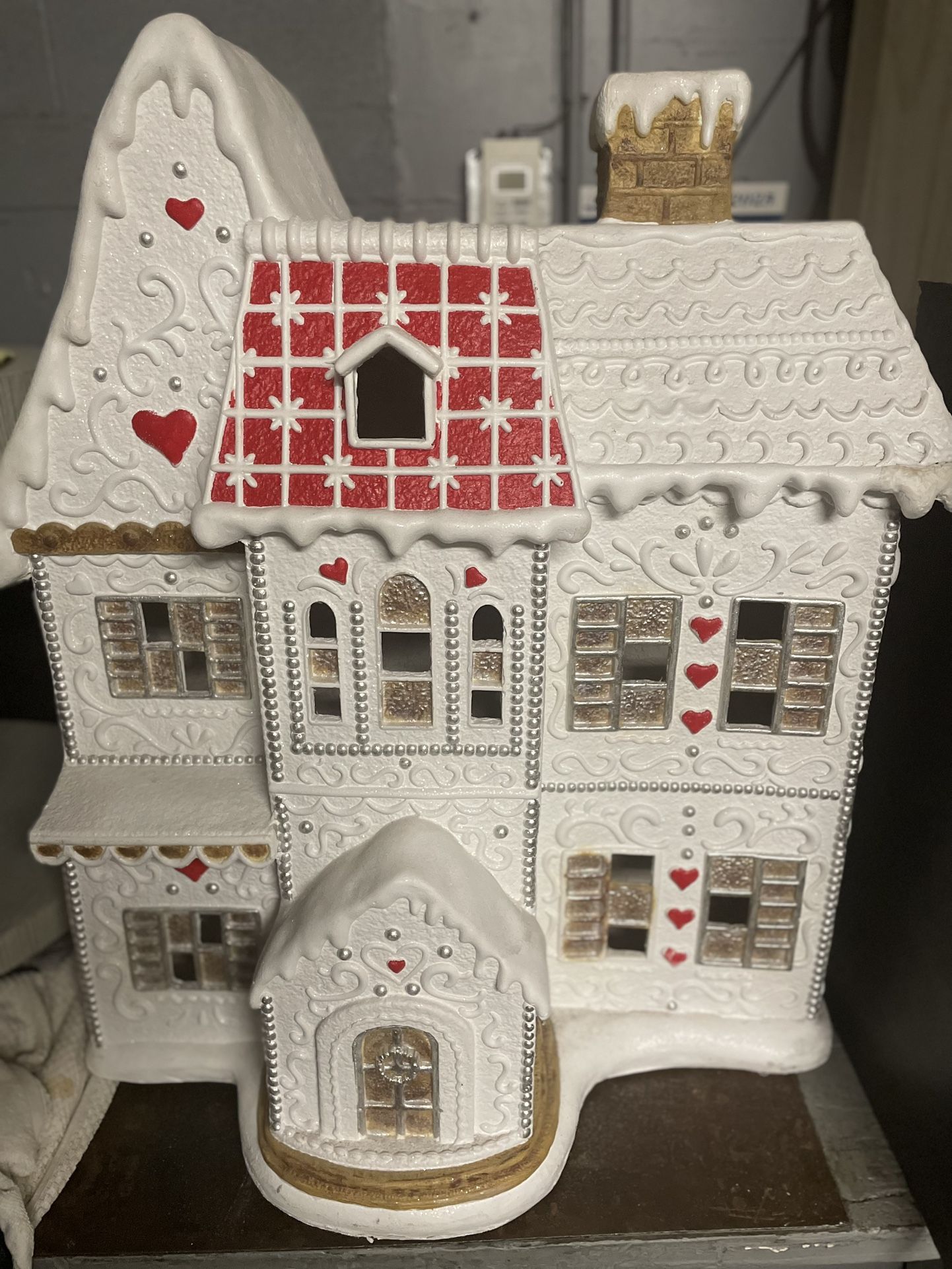 Large Light up Christmas House
