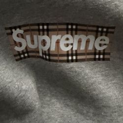 Supreme Burberry Box Logo M