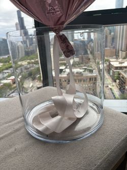 Large Glass Flower Vase