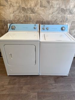 Whirlpool set gas Laundry