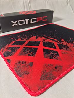 XOTIC PC Mousepad Premium Black / Red New