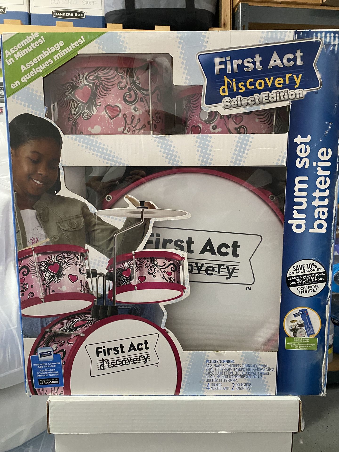 Kids Drum Set (4-6 Yrs Old)