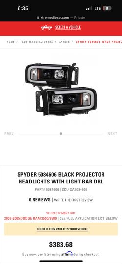Dodge Ram Headlights