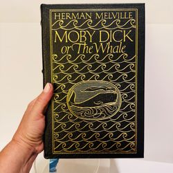 Moby Dick By Herman Melville Easton Press Collectors Edition Leather Bound Book