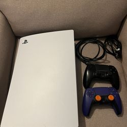Ps5 With Two Controllers 