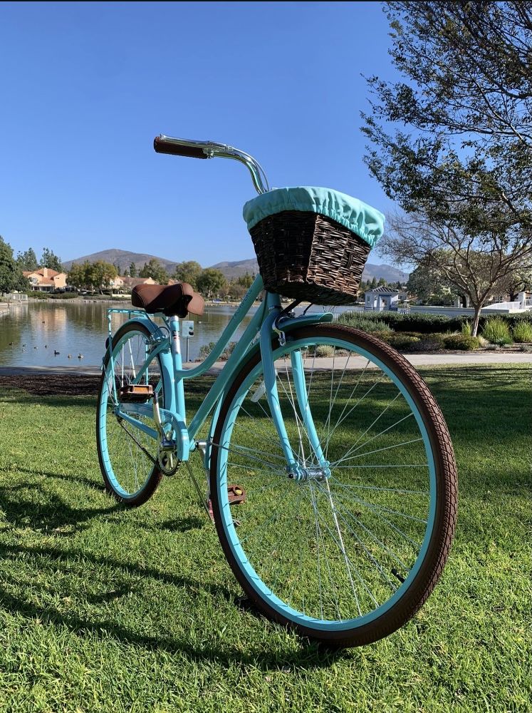 New Beautiful🌸 Beach Cruiser Ladies Hybrid Women's Girls Bike