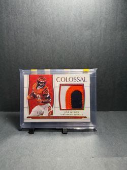 Joe Mixon National Treasures Colossal Patch Card 05/10